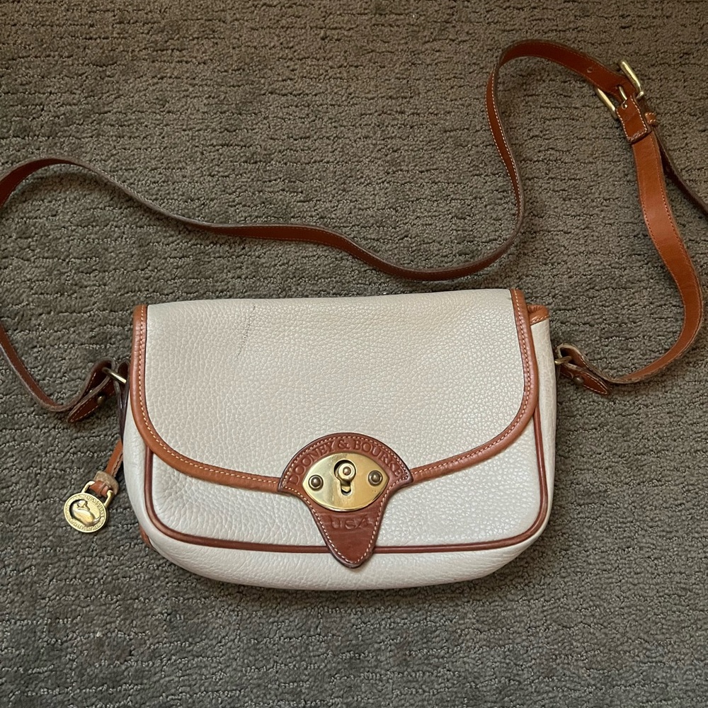 Vintage Dooney and Bourke Calvary saddle bag